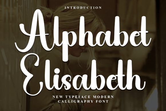 Alphabet Elisabeth Typeface for Editorial Design