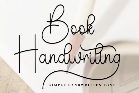 Book Handwriting Font for Warm Brand Identity