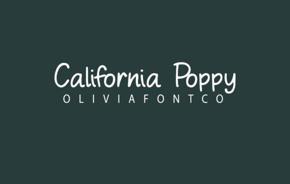 California Poppy Font for Bold Campaigns