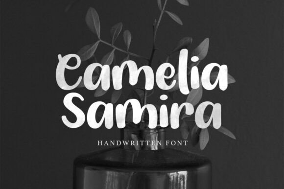 Camelia Samira: A Warm Handwritten Font for Web