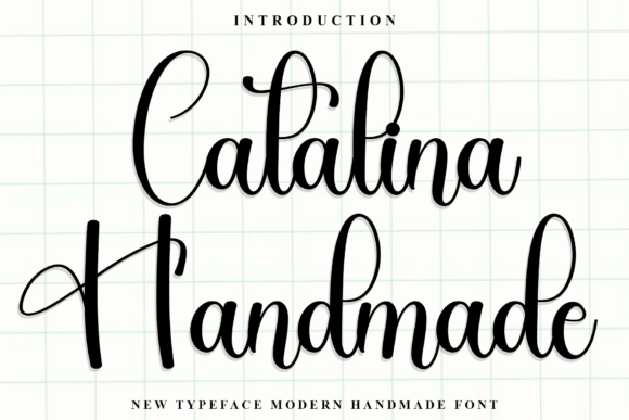 Catalina Handmade Font for Web Design