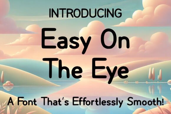 Easy on the Eye: A Typeface for Clear Marketing