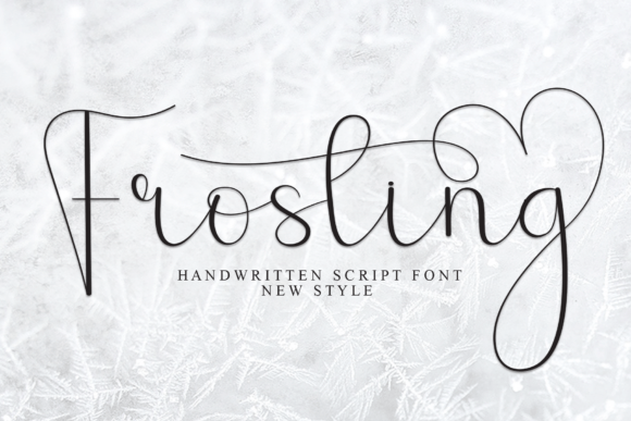 Frosting Typeface for Editorial Design