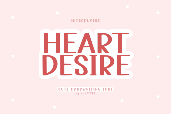 Heart Desire: A Handwritten Font for Editorial Warmth