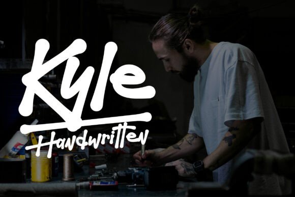Kyle Handwritten: A Typeface for Authentic Brands