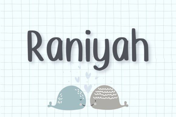 Raniyah: A Handwriting Font for Modern Web Design