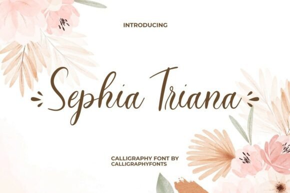 Sephia Triana: A Typeface for Elegant Branding
