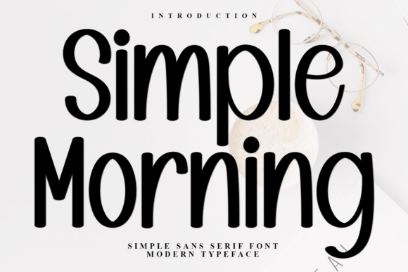 Simple Morning Font for Handmade Creators