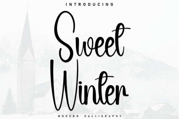 Sweet Winter: A Handwritten Font for Marketers