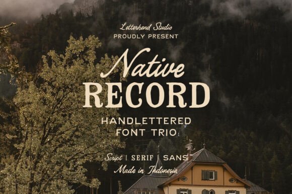 The Native Record Font for Editorial Design