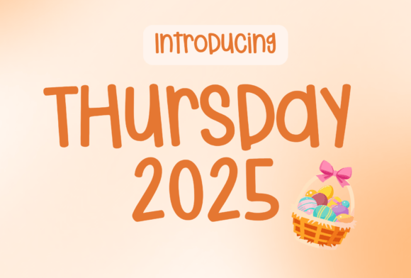 Thursday 2025: A Handwritten Font for Modern Web Design